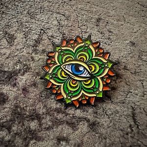 Bassnectar collectible festival pin
